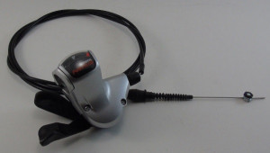MANETA DE SCHIMBATOR SHIMANO NEXUS SL-7S50 DREAPTA 7 VIT. RAPIDFIRE PLUS CAMASA NEAGRA 1700MM PT. CJ-NX40 (DX) ARGINTIU VRAC