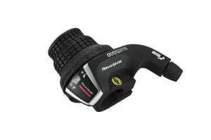 MANETA DE SCHIMBATOR SHIMANO TOURNEY SL-RS35-L 3 VIT. SIS REVO SHIFTER CABLU 1800MM CU O.G.D.D.(WINDOW TYPE) AMBALAT IND.