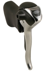 MANETA SCHIMBATOR/FRANA SHIMANO TIAGRA ST-4501-L STANGA 2 VIT. CABLU 1700MM FARA CAMASA/STOPERE CU DISTANTIER 4/8 GRADE VRAC
