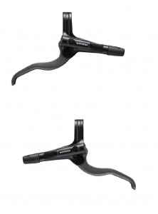 MANETE DE FRANA SHIMANO BL-MT400 STANGA & DREAPTA HIDRAULICA FURTUN SM-BH59-JK 1000/1700MM NEGRU ULEI 50CC X 2 ARGINTIU AMBALAT IND.