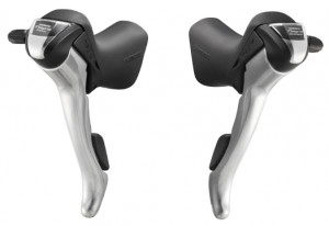 MANETE SCHIMBATOR/FRANA SET SHIMANO TIAGRA ST-4603 10X3 VIT. CU REGLAJ CABLU CABLU SCHIMBATOR/FRANA LUNGIME STANDARD CAMASA NEAGRA FARA STOPERE AMBALAT IND.