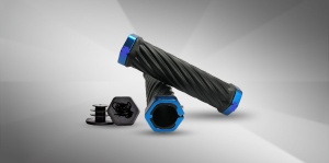 Mansoane SXT - TWIST Negru/Albastru 130 mm