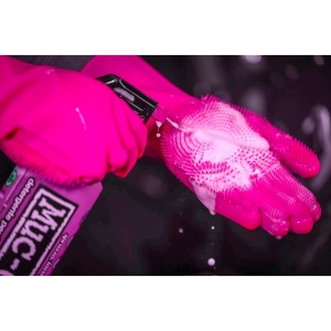 Manusi de curatare Muc-Off Deep Scrubber Pink XL - Img 9