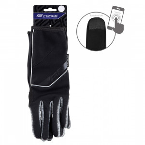Manusi Force Gale Softshell Primavara-Toamna Black S - Img 2