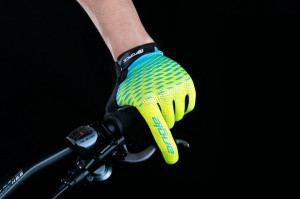 Manusi Force MTB Angle, fluo/albastru M - Img 3