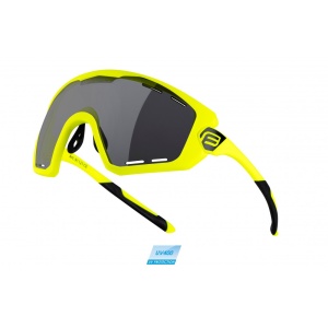 Ochelari Force Ombro Plus, lentila neagra, fluo mat
