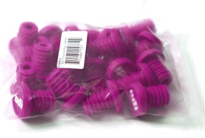 ODI BMX End Plug Refill Pack pink, 20 pc