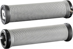 ODI MTB grips Elite Motion Lock-On 2.1 grey, 130mm black clamps