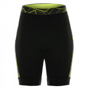 Pantaloni alergare FUNKIER Paduli-2 - Negru/Galben S - Img 2