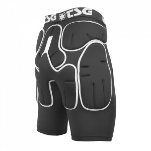 Pantaloni cu protectii TSG Combat - Black L - Img 2
