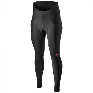 Pantaloni lungi Castelli Sorpasso RoS W de dama Negru/Gri Reflectorizant M