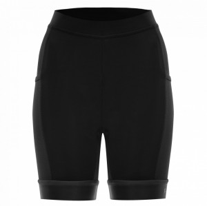 Pantaloni scurti alergare FUNKIER Marsala - Negru M - Img 1