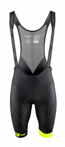 Pantaloni scurti cu bazon si bretele Force B51 negru/fluo L - Img 2