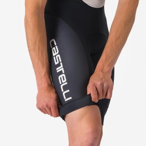 Pantaloni scurti cu bretele Castelli Competizione 2 Kit, pentru barbati, negru, M - Img 5