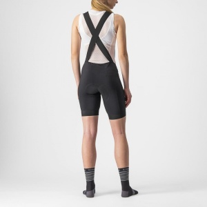 Pantaloni scurti cu bretele Castelli Endurance W, de dama, Negru, XL - Img 2