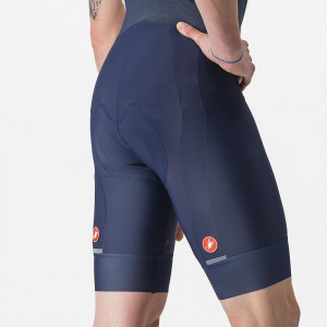 Pantaloni scurti cu bretele Castelli Entrata 2, pentru barbati, albastru belgian, XL - Img 4