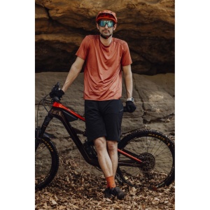 Pantaloni Scurti Force Mount MTB Negri S - Img 4