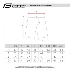 Pantaloni Scurti Force Rebel MTB Negri XXXL - Img 5
