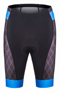 Pantaloni scurti FUNKIER Aosta Pro barbati cu bazon gel - Albastru 2XL