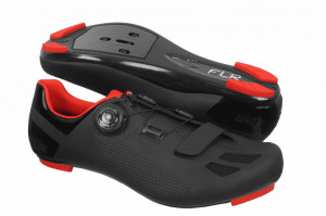 Pantofi ciclism FLR F-11 Pro Road - Negru/Rosu 46 - Img 2