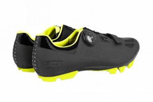 Pantofi ciclism FLR F-70 Elite Mtb - Negru/Galben neon 44 - Img 2