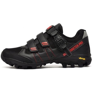 Pantofi ciclism FLR Freeride Bushmaster Pro Mtb - Negru/Rosu 44 - Img 4
