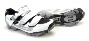 PANTOFI CICLISM SHIMANO MTB SH-WM80 PEARL FEMEI WHITE
