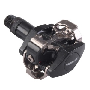 Pedale automate SHIMANO PD-M505-L SPD cu placute SM-SH51 - Black - Img 4
