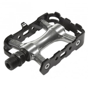 PEDALE CUBE RFR STANDARD CMPT Negru/argintiu - Img 1