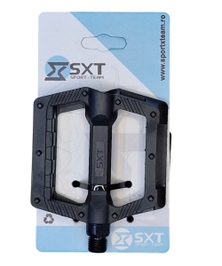 Pedale Plastic SXT 215X Negru Ax 1/2 - Img 2