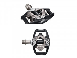 PEDALE SHIMANO DXR PD-MX70 SPD FARA CATADIOPTRII INCL. PLACUTE SM-SH51 NEGRU AMBALAT IND.