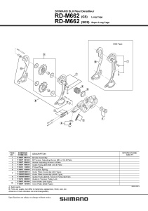 PLACA INTERIOARA PT. SCHIMBATOR SPATE RD-M662 (GS) SHIMANO - Img 2