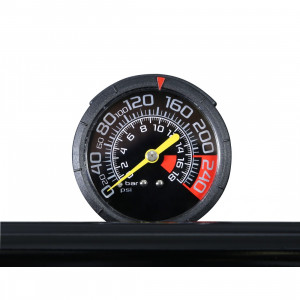 Pompa podea Force Air Tank Booster 18 BAR, Black - Img 4
