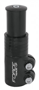 Prelungitor gat furca Force F-Adapter 1.1/8 aluminiu negru - Img 2