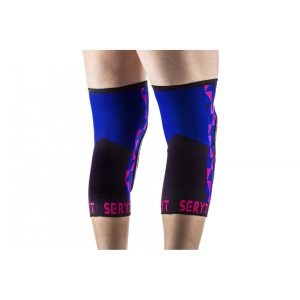 Protectii genunchi Seryt Arlecchino Pink Blue L/XL - Img 5