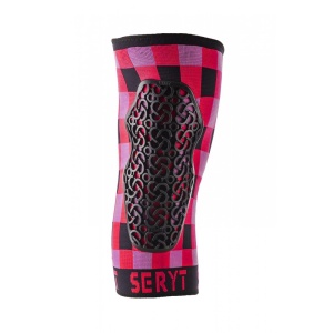 Protectii genunchi Seryt Checker Pink L/XL - Img 2