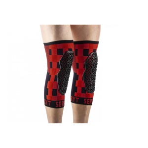 Protectii genunchi Seryt Checker Red S - Img 3