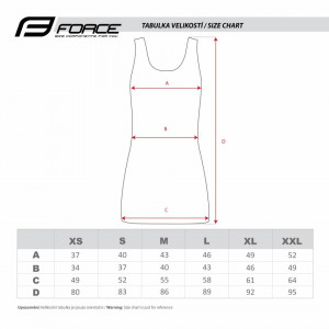 Rochie sport Force Abby roz/negru XS - Img 5