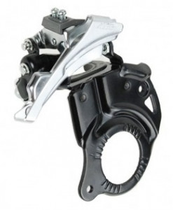 SCHIMBATOR FATA SHIMANO ALTUS FD-CT92E TRIPLU PT. 7/8 VIT. PE SPATE BSA E-TYPE 31.8MM PT. 42T DOWN-PULL UNGHI CS 66-69 VRAC