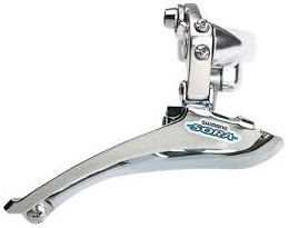 SCHIMBATOR FATA SHIMANO SORA FD-3300 DUBLU PT. 8 VIT. PE SPATE COLIER 28.6MM CL 43.5MM AMBALAT IND.