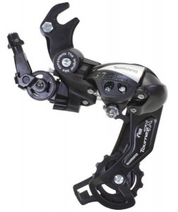 SCHIMBATOR SPATE SHIMANO TOURNEY RD-TY500 6/7 VIT. PRINDERE PE AX (TIP ROAD) WHEEL TYPE CABLE GUIDE AMBALAT IND.