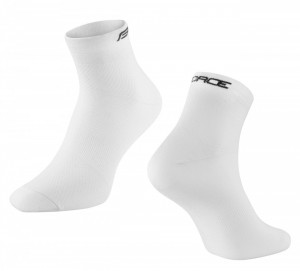Sosete Force Mid alb S-M (36-41) - Img 2