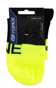Sosete Force One, fluo/negru, S-M (36-41) - Img 2