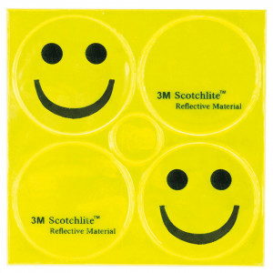 Stikere Reflectorizante M-WAVE REFLICKERS SMILE