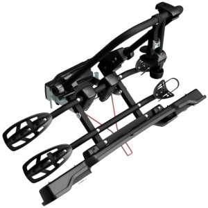 Suport 2 biciclete Peruzzo Parma 706N cu prindere pe carligul de remorcare, Negru Mat - Img 3