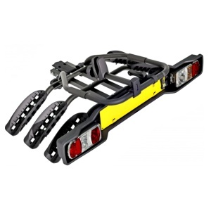 Suport 3 biciclete Peruzzo Siena 669/3N cu prindere pe carligul de remorcare, Negru - Img 4