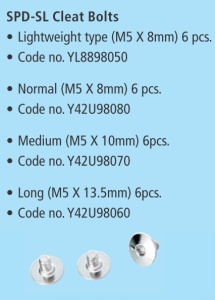 SURUB DE FIXARE PT. PLACUTE DE PEDALE SHIMANO PD-7750 (M5X13.5MM/6BUC.)