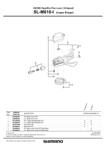 SURUB & PIULITA SHIMANO SL-M610-I - Img 2