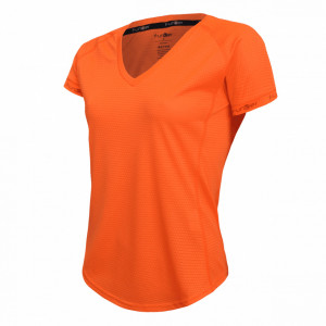 Tricou alergare FUNKIER Biancavilla - Portocaliu neon S
