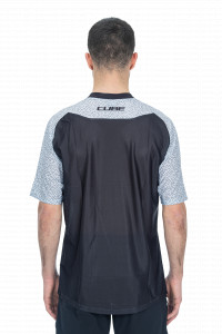 TRICOU CICLISM CUBE VERTEX ROUND NECK JERSEY S/S BLACK M - Img 3